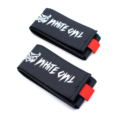 Связки для горных лыж White Owl KNW-OZ, размер связки 50х460 мм, черные с красным