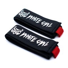 Связки для горных лыж White Owl KNW-OZ, размер связки 38х460 мм, черные с красным