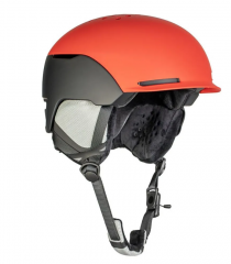 Шлем зимний White Owl Guardian, красный с черным