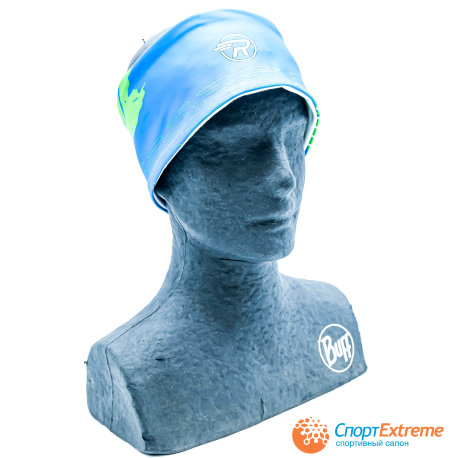 Повязка трикотажная принт Свердловская область (синий/зелёный) - №1